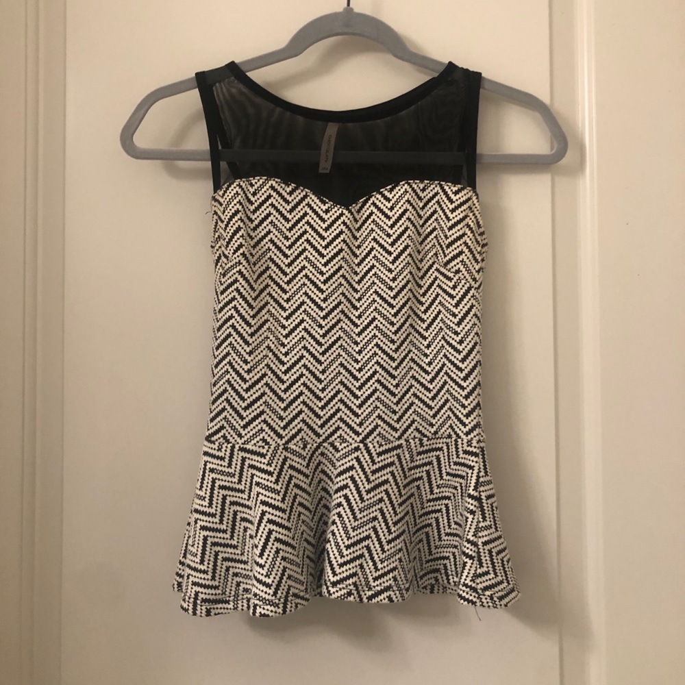 Peplum shirt